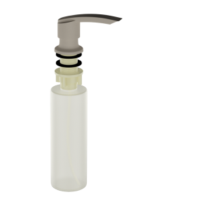 Дозатор для жидких моющий средств Ulgran Quartz UQ-02 Лён UQ-02-02