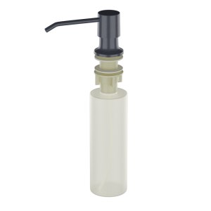 Дозатор для жидких моющий средств Ulgran Classic U-01 Антрацит U-01-343