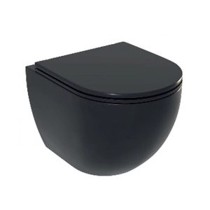Унитаз подвесной Mirsant Pandora Черный матовый УТ000027550 Унитаз подвесной Mirsant Pandora Черный матовый УТ000027550
