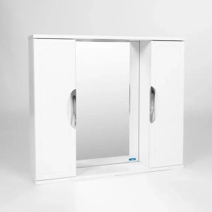 Шкаф зеркальный Viant Лима 80 Белый VLIM80-ZSH