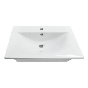 Раковина на мебель Sanita Luxe Breeze 61 Белый глянцевый WB.FN/Breeze/60-C/WHT.G/S1