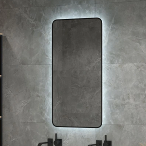 Зеркало Агата Torry 60 с бесконтактным сенсором и фоновой подсветкой Черный ЗЛП1533