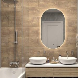 Зеркало Агата Fleur 65 с бесконтактным сенсором нейтральная подсветка ЗЛП1588