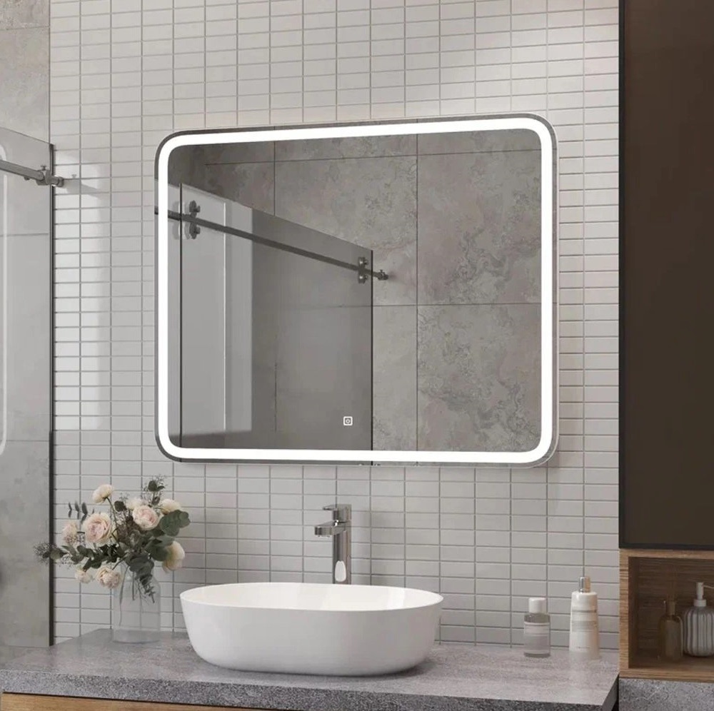 Зеркало Агата Russo 100 с сенсором ЗЛП3038 Зеркало Агата Russo 100 с сенсором ЗЛП3038