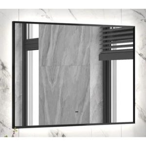 Зеркало Агата Meridian Black 80 с бесконтактным сенсором и холодной подсветкой Черный ЗЛП4932 Зеркало Агата Meridian Black 80 с бесконтактным сенсором и холодной подсветкой Черный ЗЛП4932