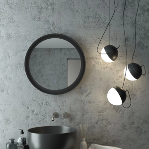 Зеркало Агата Planet Black 80 с бесконтактным сенсором Черный ЗЛП684 Зеркало Агата Planet Black 80 с бесконтактным сенсором Черный ЗЛП684