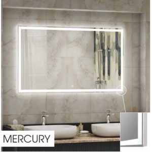 Зеркало Агата Mercury 92 LED подсветка сенсорный выключатель и функцией Bluetooth (hands free) ЗЛП884 Зеркало Агата Mercury 92 LED подсветка сенсорный выключатель и функцией Bluetooth (hands free) ЗЛП884