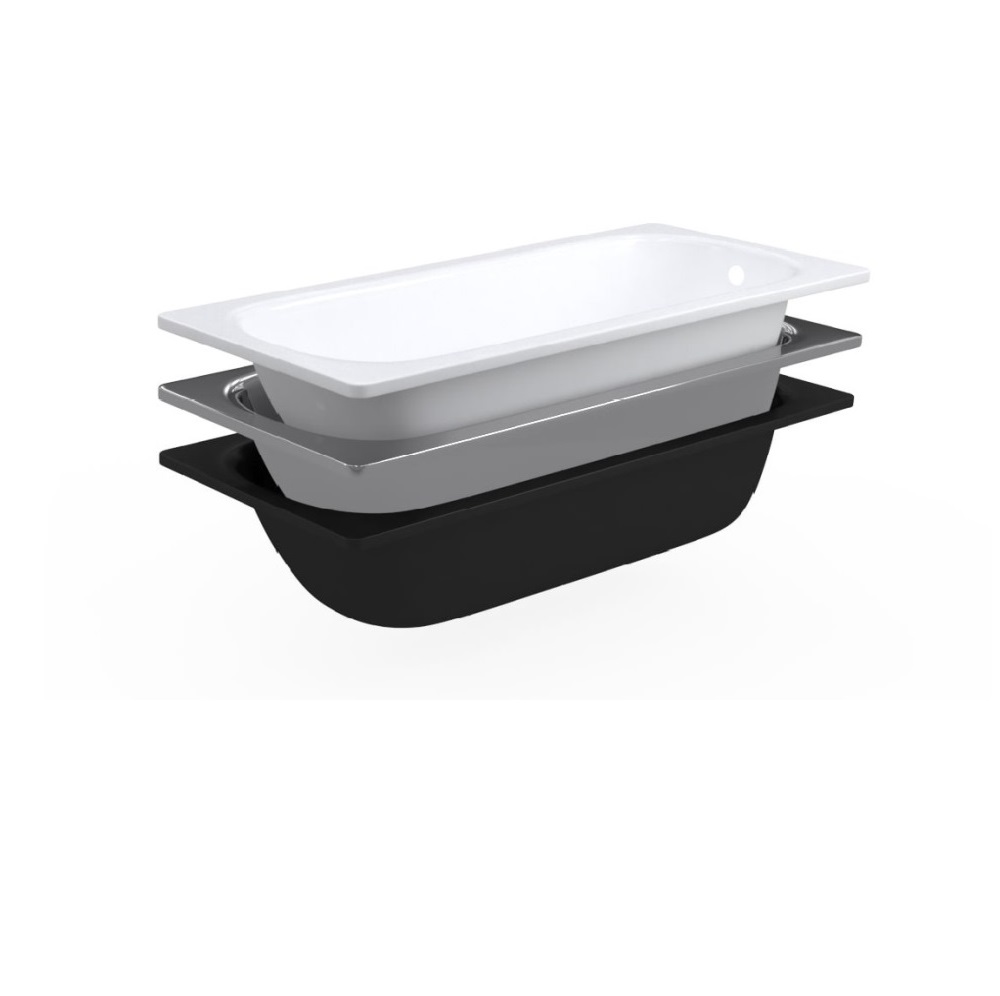 Ванна стальная Виз Reimar 120х70 с опорной подставкой Белый глянцевый R-26901 Ванна стальная Виз Reimar 120х70 с опорной подставкой Белый глянцевый R-26901 — изображение 3